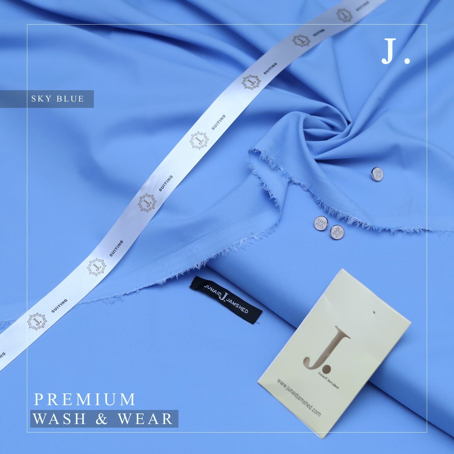 2025 Men's Premium 100% Pure Wash & Wear Collection | Blue