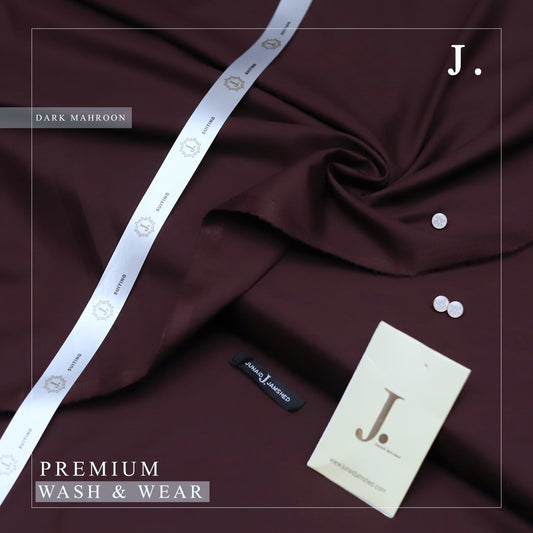 2025 Men's Premium 100% Pure Wash & Wear Collection | Maroon